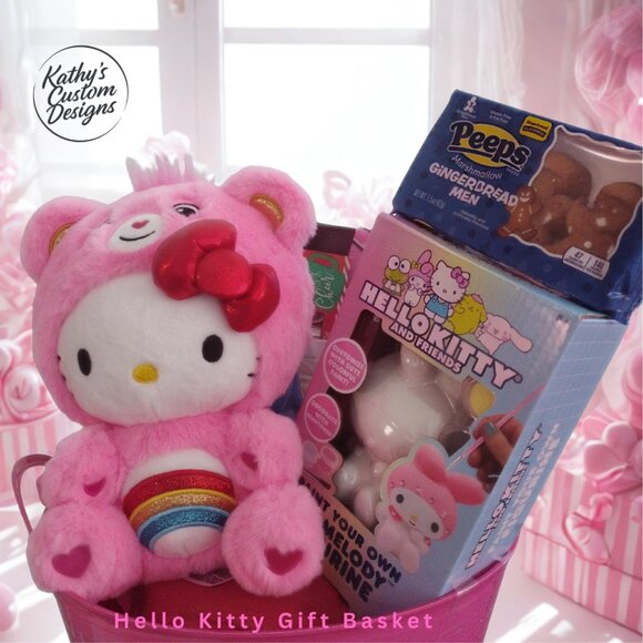 π Hello Kitty Holiday Gift Basket π - Picture 1 of 4